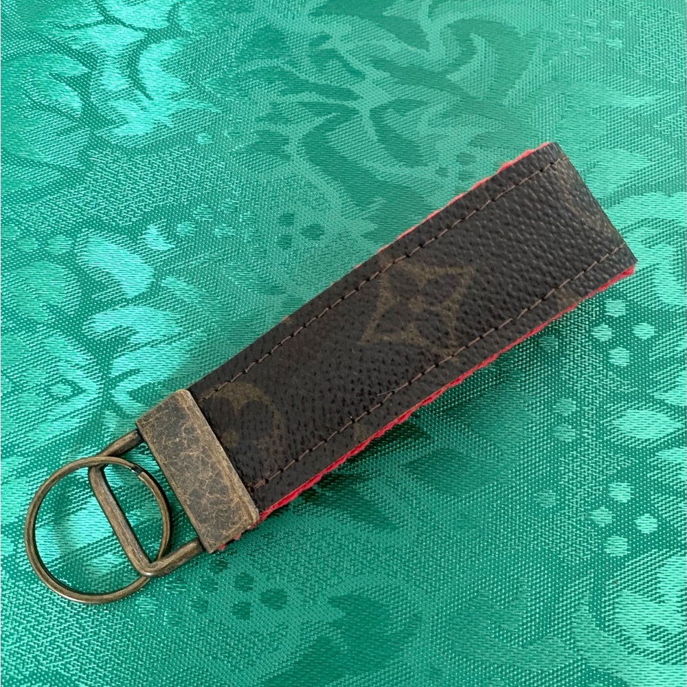 Repurposed Authentic Louis Vuitton Flower Key Fob *Mother’s Day*Graduation*Bday*